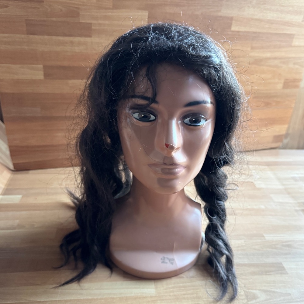Brown Halloween wig